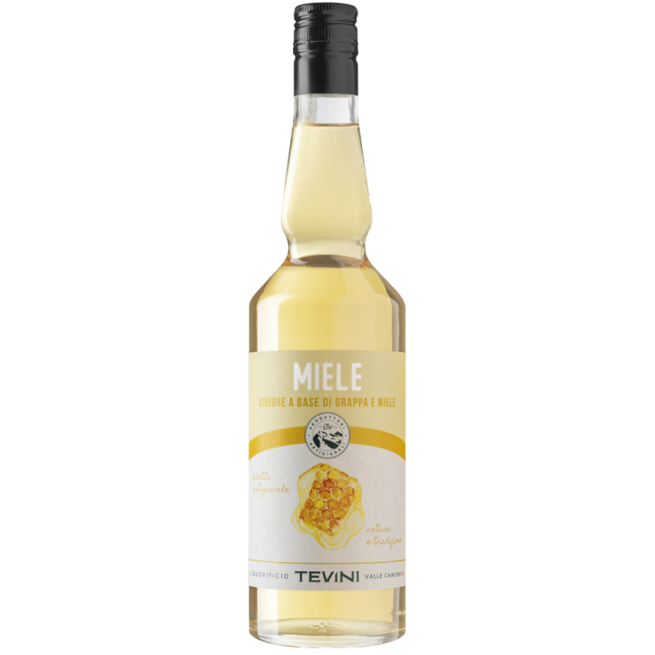 MIELE LIQUORE A BASE GRAPPA LIQUORE ARTIGIANALE TEVINI