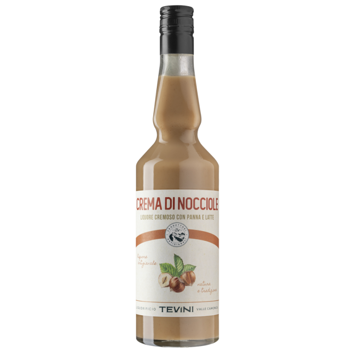 CREMA ALLE NOCCIOLE LIQUORE ARTIGIANALE TEVINI