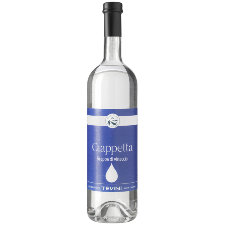 GRAPPETTA 50% VOL  ARTIGIANALE TEVINI