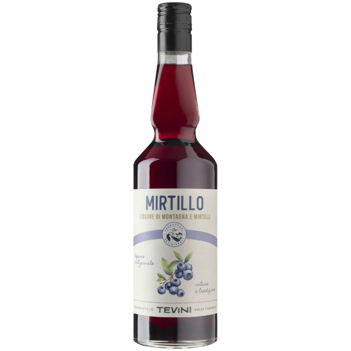 MIRTILLO LIQUORE ARTIGIANALE TEVINI