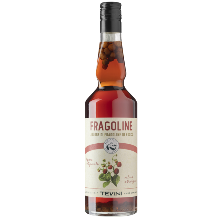 FRAGOLINE DI BOSCO LIQUORE ARTIGIANALE TEVINI